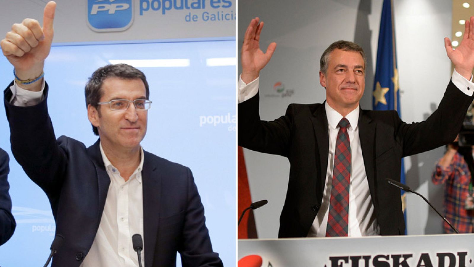 Populares y socialistas analizan este lunes los resultados en las elecciones gallegas y vascas