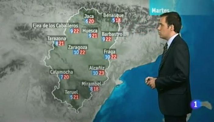 Noticias Aragón - El tiempo en Aragón - 22/10/12