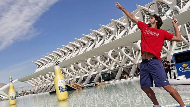 El saque más largo del Valencia Open vuelve a ser de Feliciano