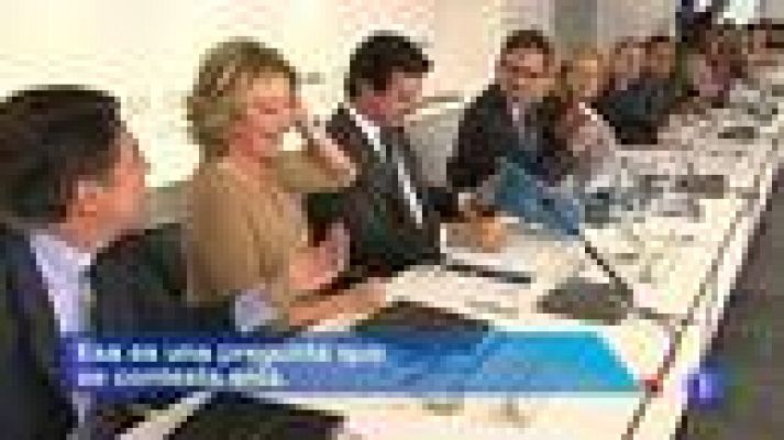 Telediario 1 - Basatogi, Aguirre y González