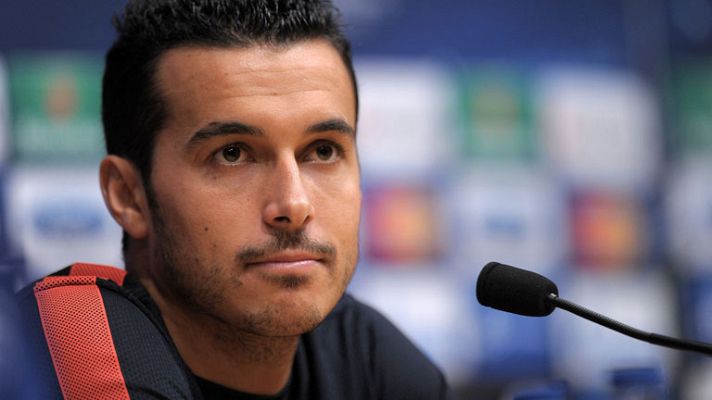 Pedro: "En el Barça hay que ganarse el puesto"