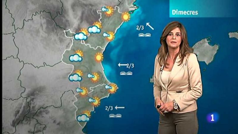 El tiempo en la Comunidad Valenciana - 23/10/12 - Ver ahora