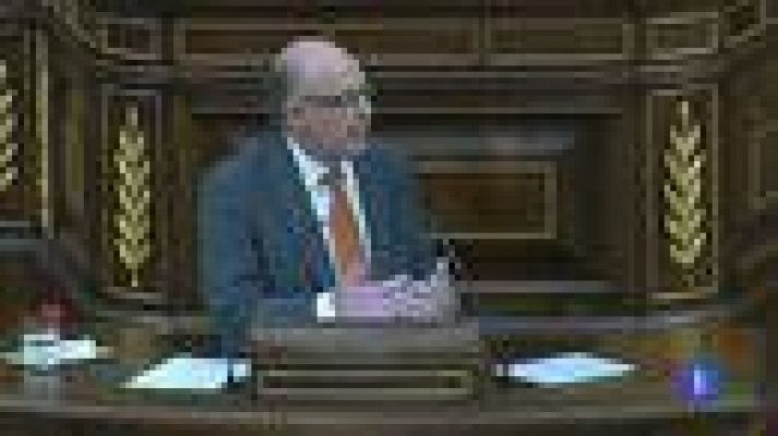 Telediario 1 - Debate de Presupuestos