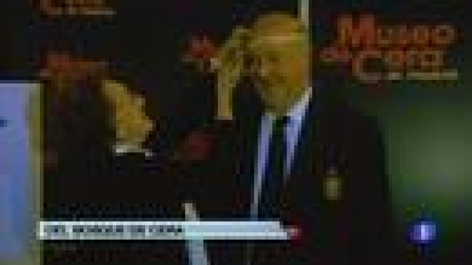 Telediario 1: Vicente del Bosque, en el  Museo de Cera | RTVE Play