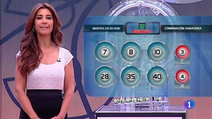 Loterías - Bonoloto - 23/10/12