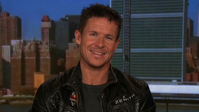 Felix Baumgartner: "Mi salto puede equipararse a la llegada a la Luna"