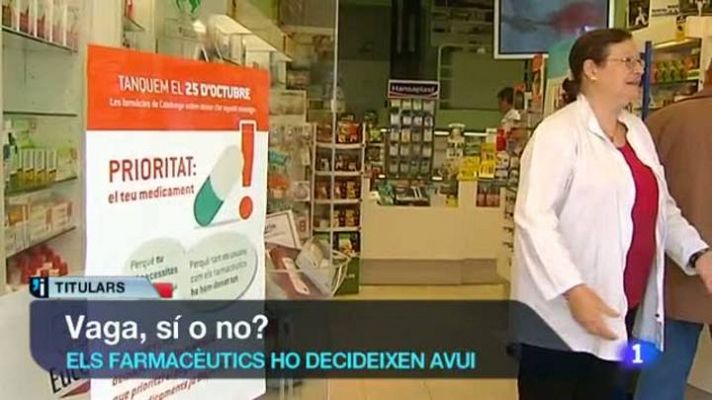 L'Informatiu - L'informatiu en 3' - 24/10/12