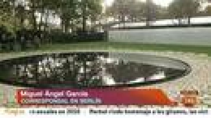  - Merkel rinde homenaje a los gitanos, las víctimas olvidadas del nazismo, e inaugura su memorial