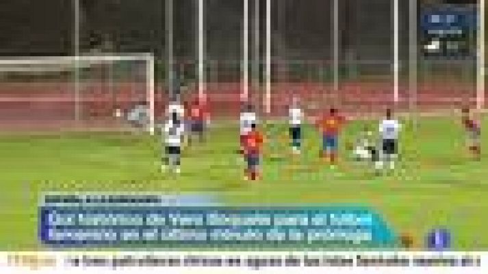 Telediario 1 - La 'Roja' femenina se mete en la Eurocopa después de 15 años