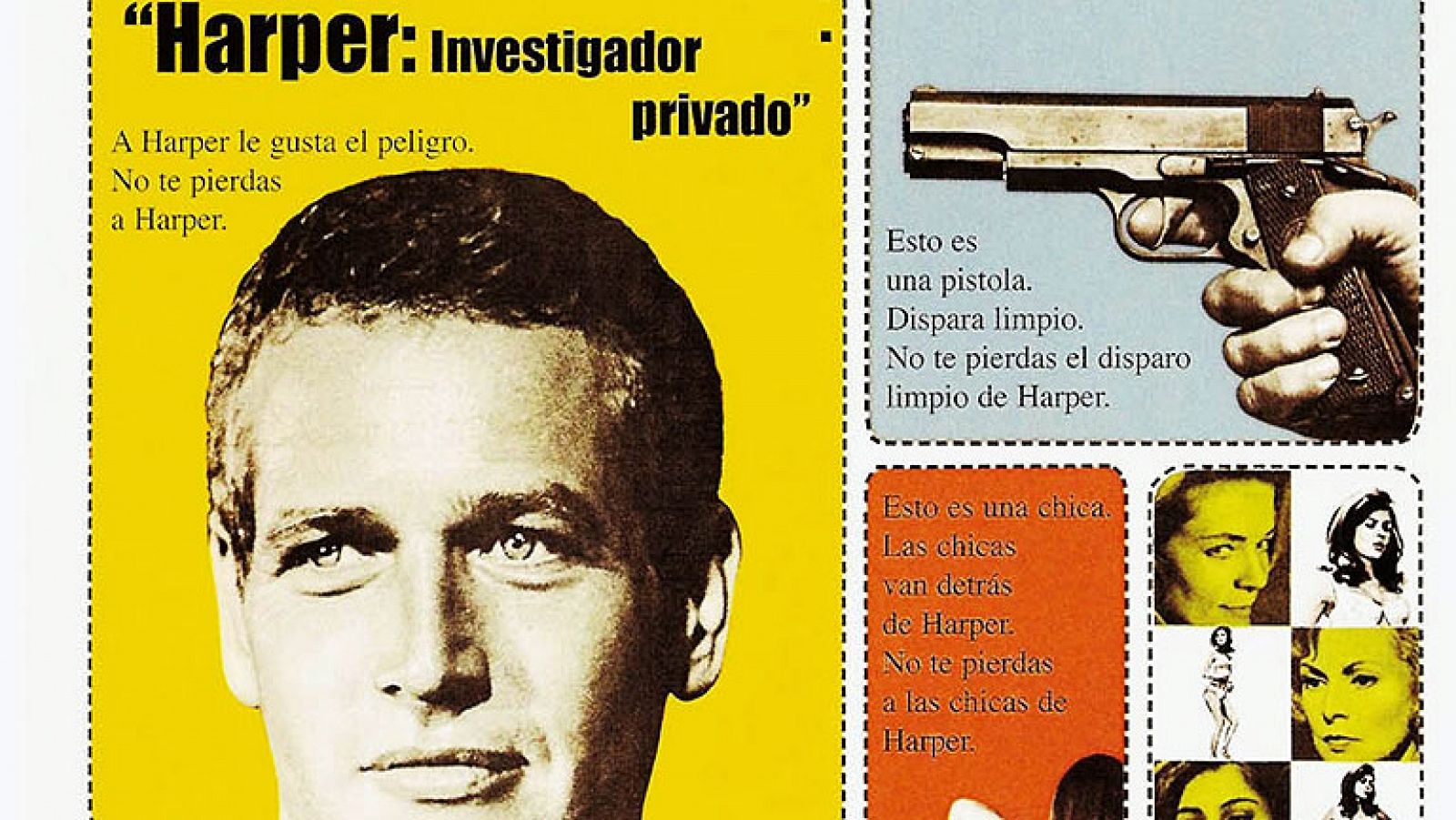 Paul Newman es 'Harper, investigador privado' , en Clásicos de La 1