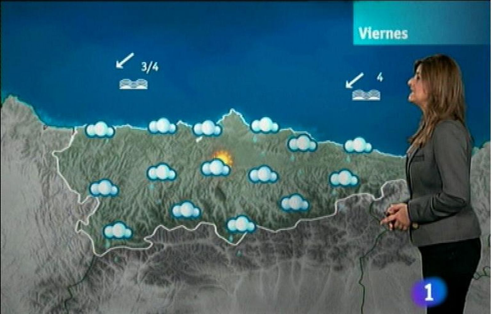 Panorama Regional: El tiempo en Asturias - 25/10/12 | RTVE Play