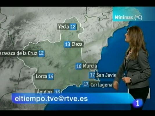 Noticias Murcia - El tiempo en la Comunidad de Murcia.(25/10/2012).