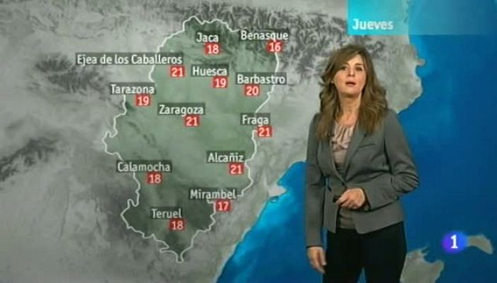 Noticias Aragón - El tiempo en Aragón - 25/10/12