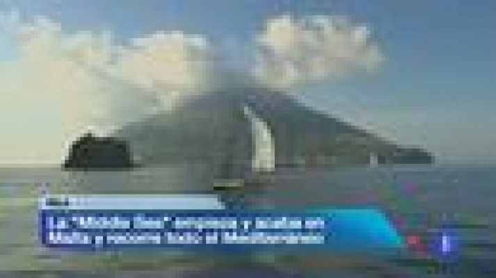 Telediario 1 - El 'Esimit Europa 2' esloveno gana la Middle Sea Race 2012