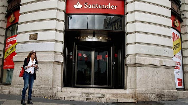 La tarde en 24h - El Santander gana un 66% menos