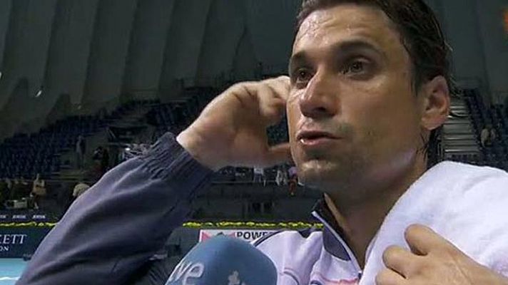 David Ferrer:"Albert Ramos lo ha puesto difícil"