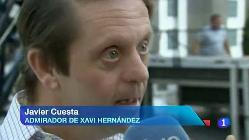 El mejor admirador de Xavi Hernández 