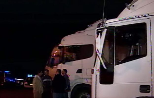  - Los camioneros, inmovilizados