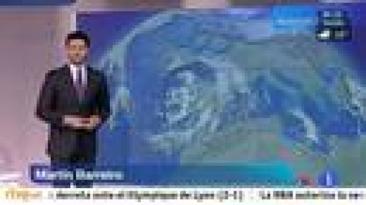 El tiempo - Continúan las lluvias en el sur y el este peninsular