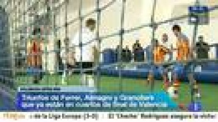 Telediario 1 - Granollers se mete en cuartos de final del Open de Valencia