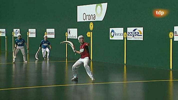 Vídeos Teledeporte - Oñatz-Zubiri/Barrenetxea IV-Otaegui