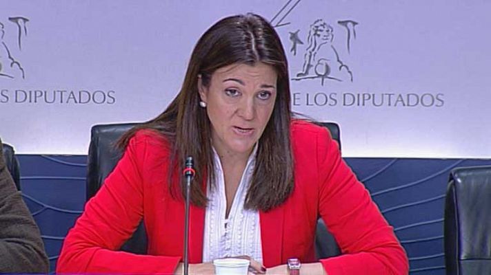 Telediario 1 - Reacciones políticas al paro