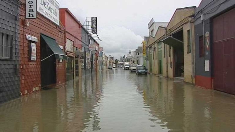 Jerez de la Frontera, muy afectado por el temporal