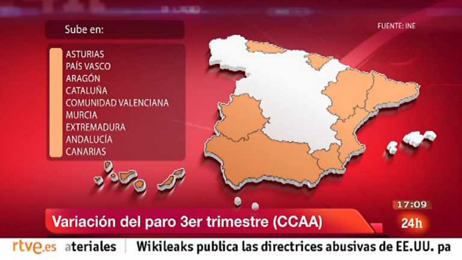 La tarde en 24 horas - Bloque 17 horas - 26/10/12 - Ver ahora