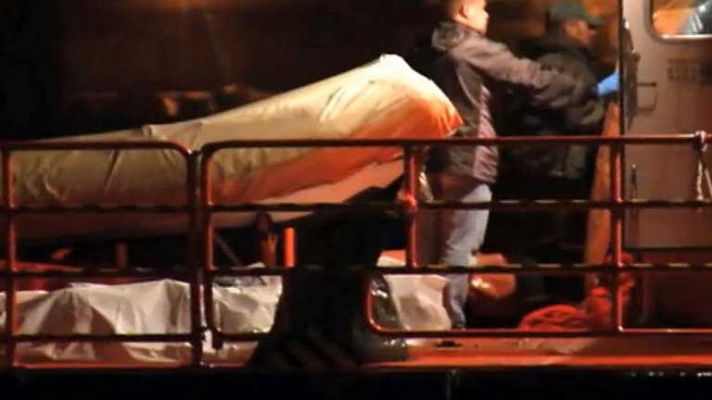 Telediario 1 - Rescate de inmigrantes