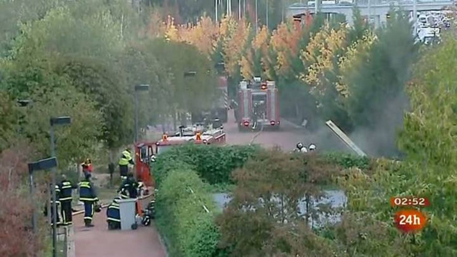 Informativo 24h: Hallados los cuerpos sin vida de dos operarios tras un incendio en los túneles de la M-30 | RTVE Play