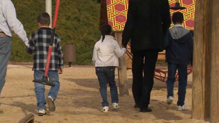 Telediario 1 - Custodia compartida de hijos