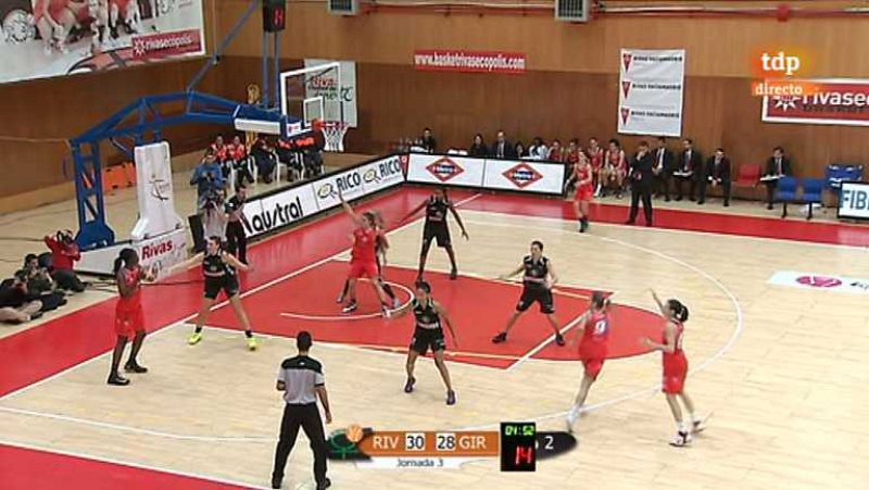 Baloncesto - Liga española femenina 3ª jornada - Rivas Ecópolis-UNI Girona - Ver ahora