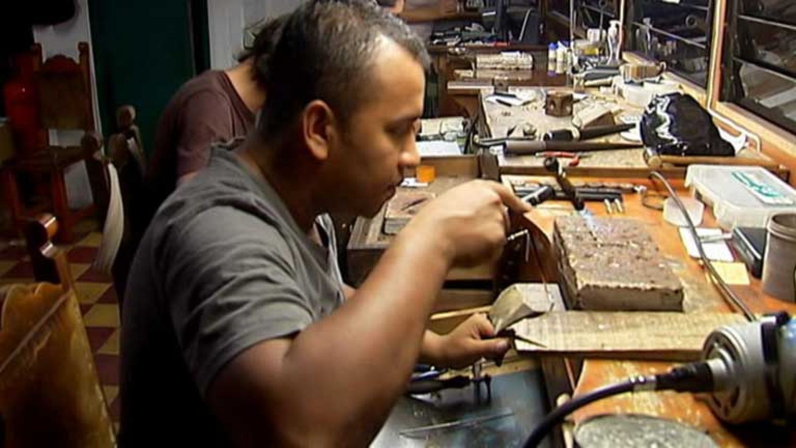 Buscadores de oro en Colombia