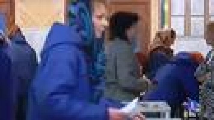 Telediario 1 - Elecciones legislativas en Ucrania