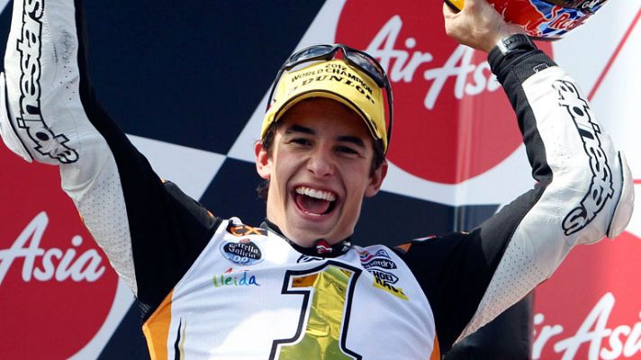 Telediario 1 - Marc Márquez gana el Mundial de Moto2
