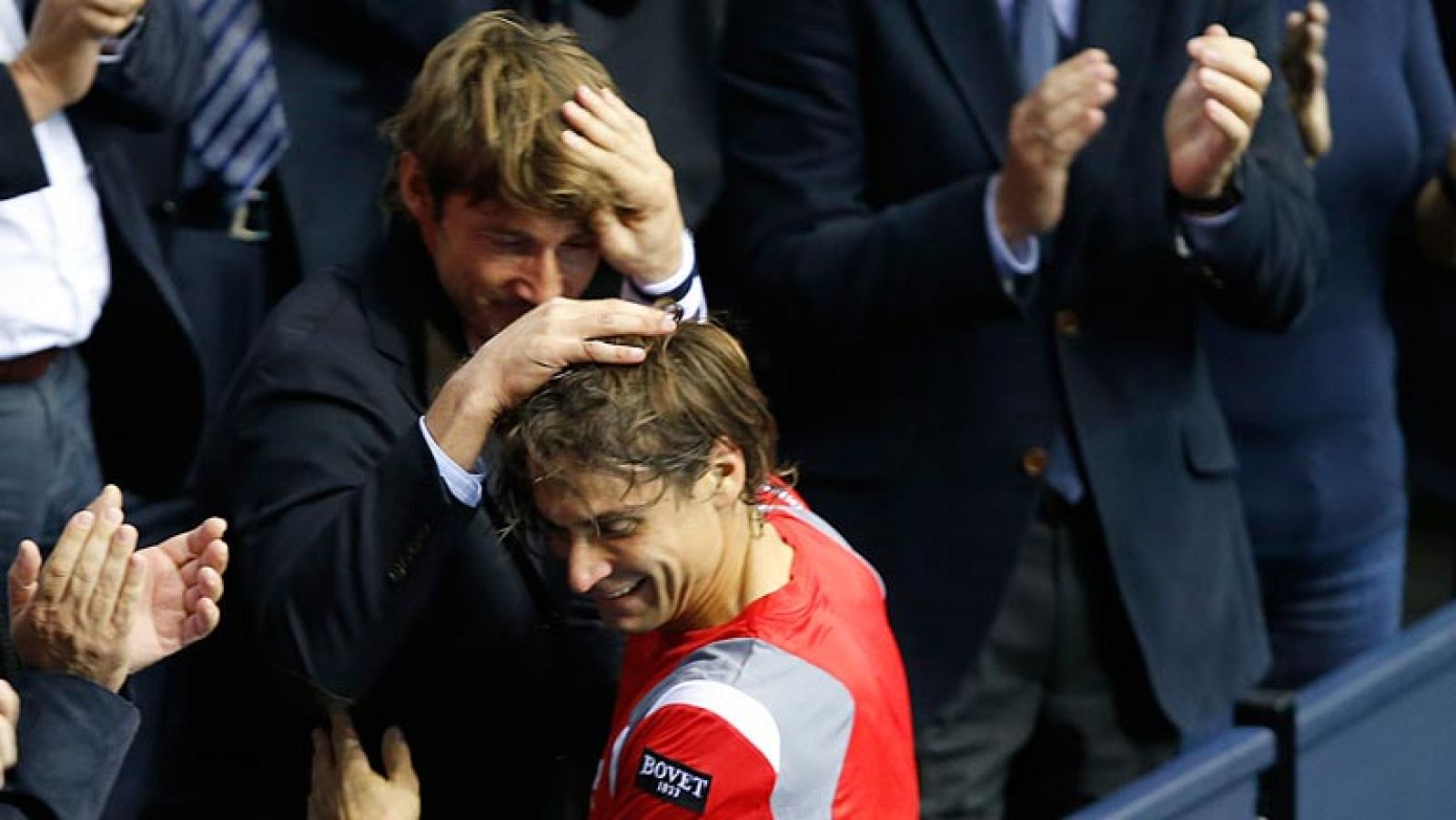 David Ferrer:"Se lo dedico a Juan Carlos Ferrero" 