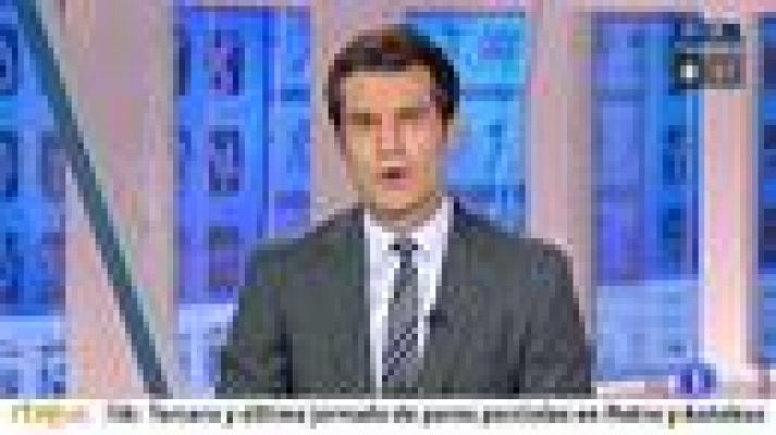 Telediario 1 - Messi vuelve a recoger la Bota de Oro, por sus 50 goles del pasado año