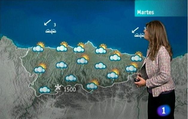 Panorama Regional - El tiempo en Asturias - 29/10/12