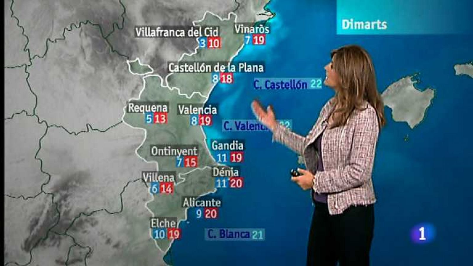 L'informatiu - Comunitat Valenciana: El tiempo en la Comunidad Valenciana - 29/10/12 | RTVE Play