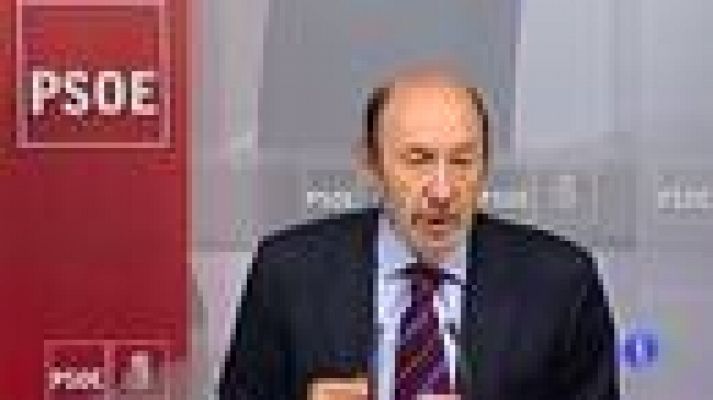 Telediario 1 - Afirmaciones de Rubalcaba