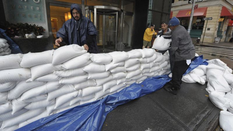  Nueva York paralizado por la tormenta Sandy