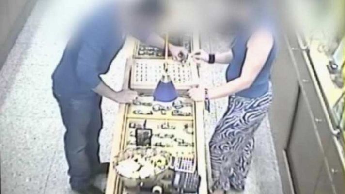 Telediario 1 - Robos en joyerías