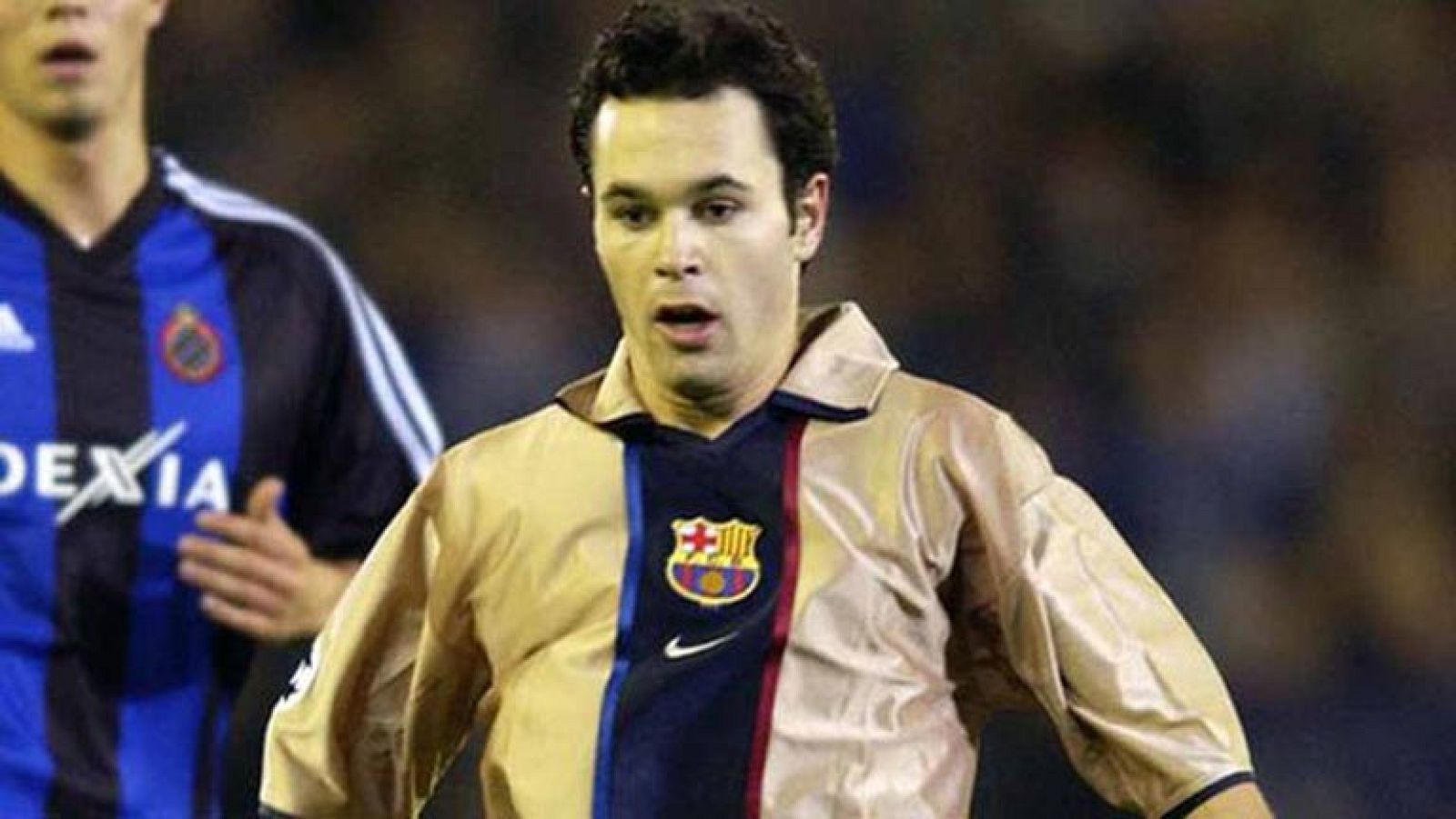 10 años del debut de Iniesta