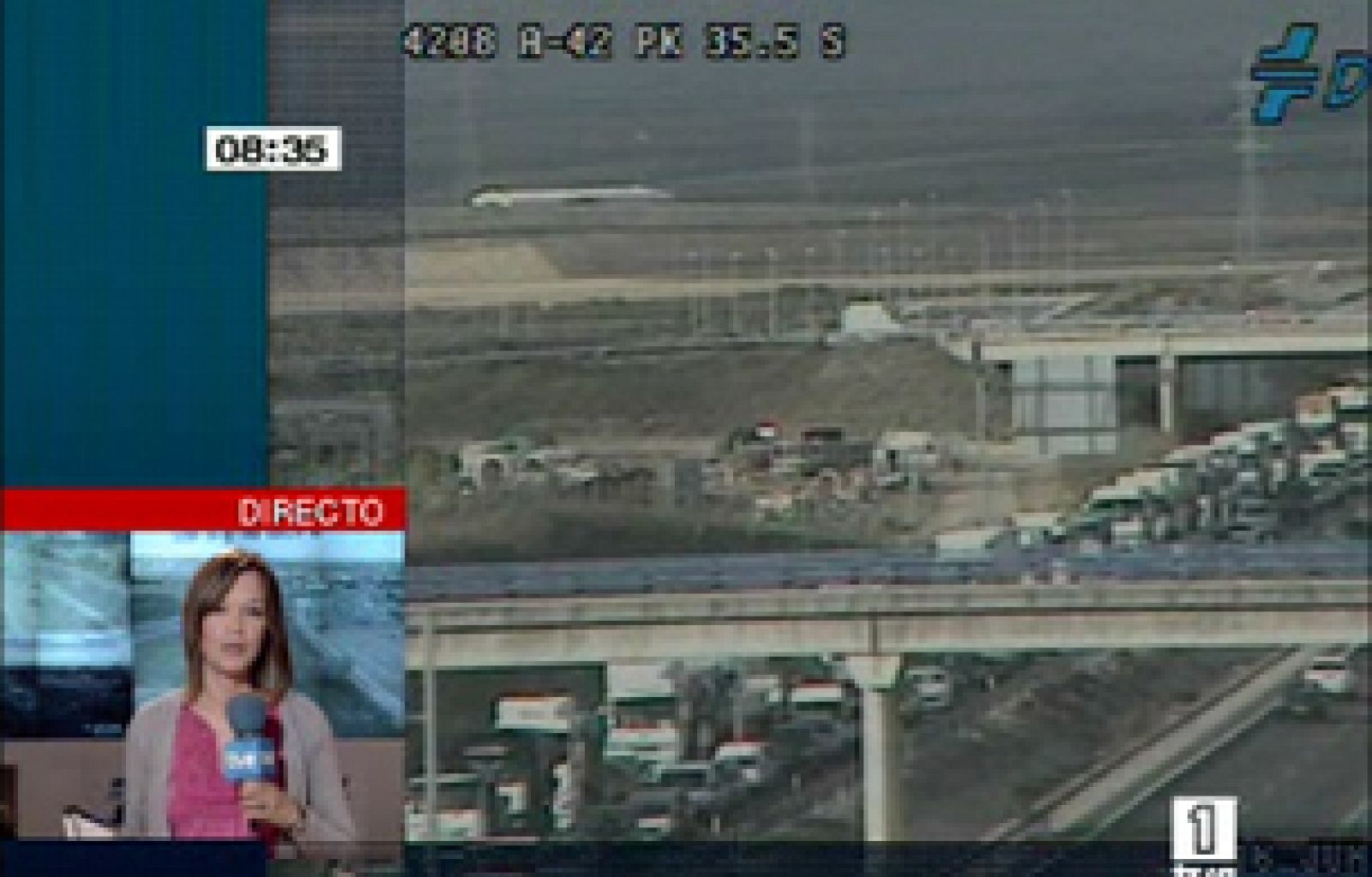 Lunes sin incidentes en las carreteras