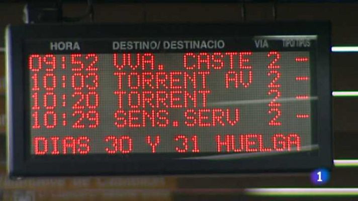 L'Informatiu - Comunitat Valenciana - 30/10/12