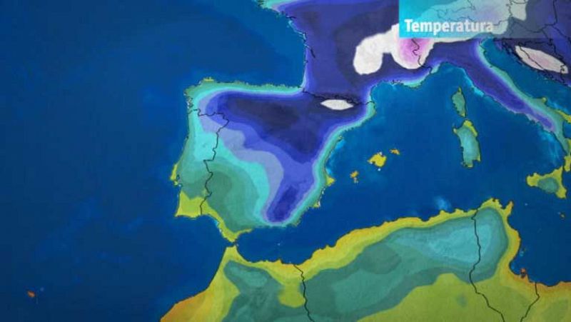 Lluvias fuertes en Canarias, Estrecho, Baleares y norte de Cataluña 