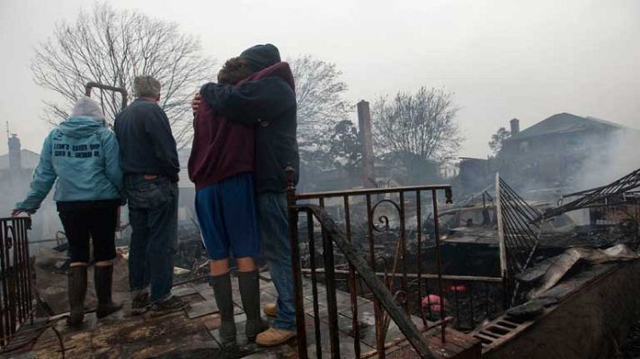 Telediario 1 - La tormenta más devastadora