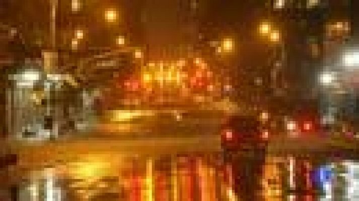 Telediario 1 - Fotos del huracán "Sandy" en la red