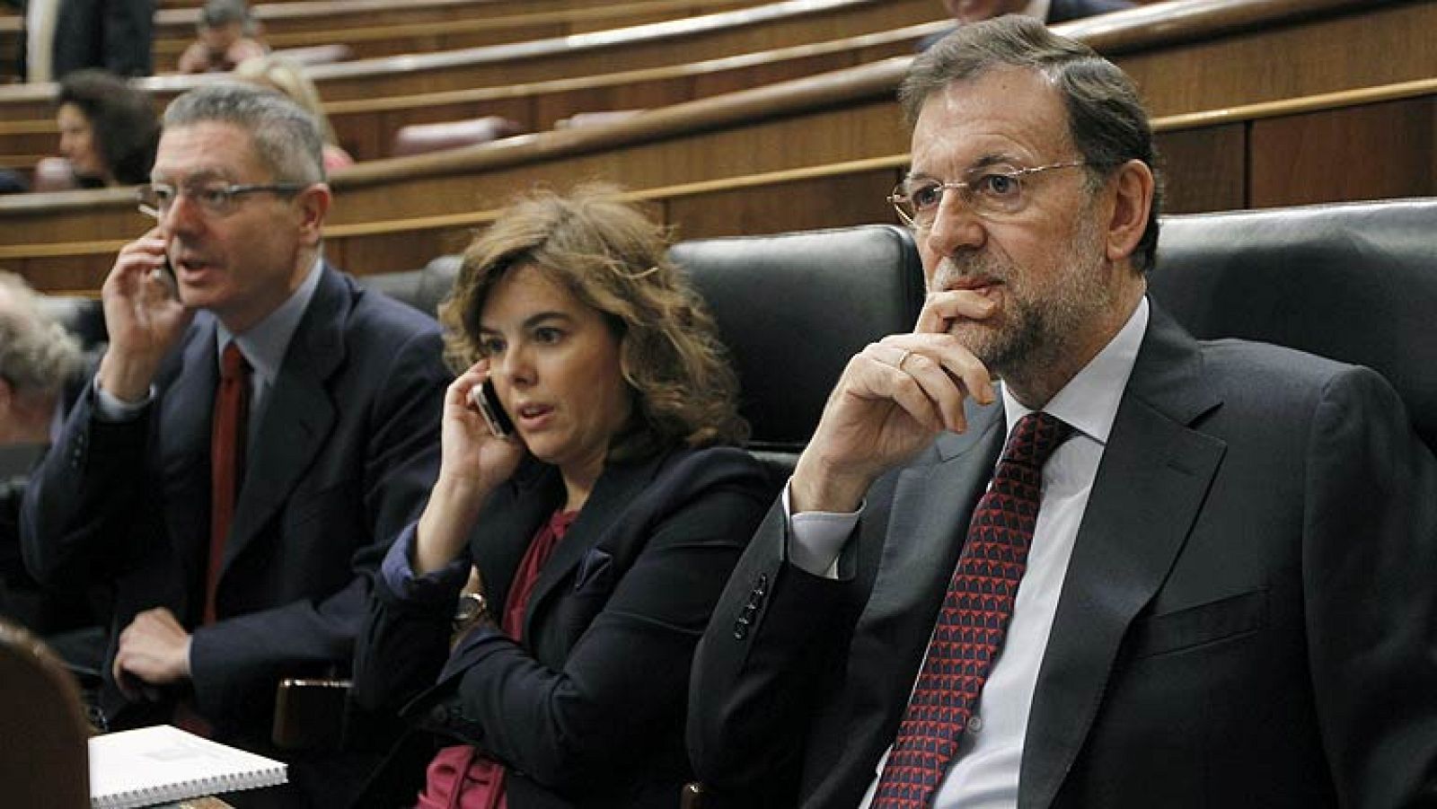 Rajoy dice que la recapitalización directa de la banca es "menos acuciante" ahora que en junio