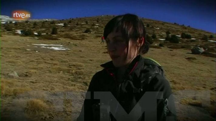 Anna Roig puja al Pic de Setut